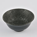 Textured Grey Black Bowl