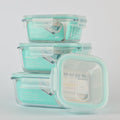Square Glass Food Container